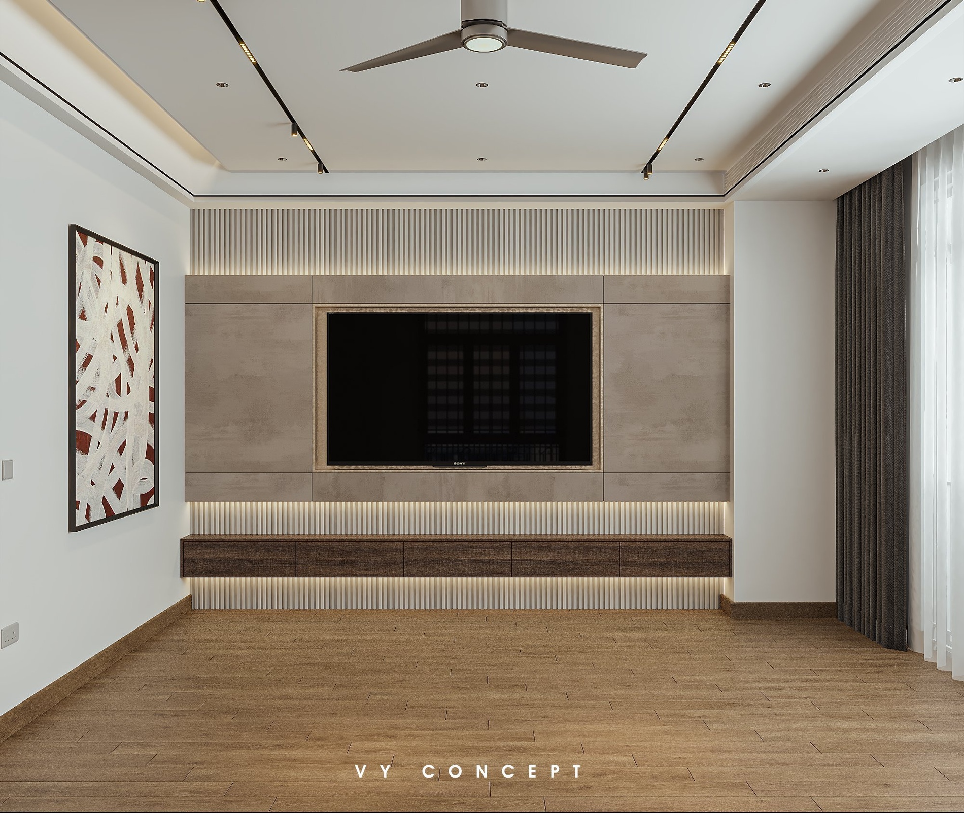 Thi công nội thất gỗ MDF - Giải pháp hoàn hảo cho không gian sống của bạn 3 anh 3