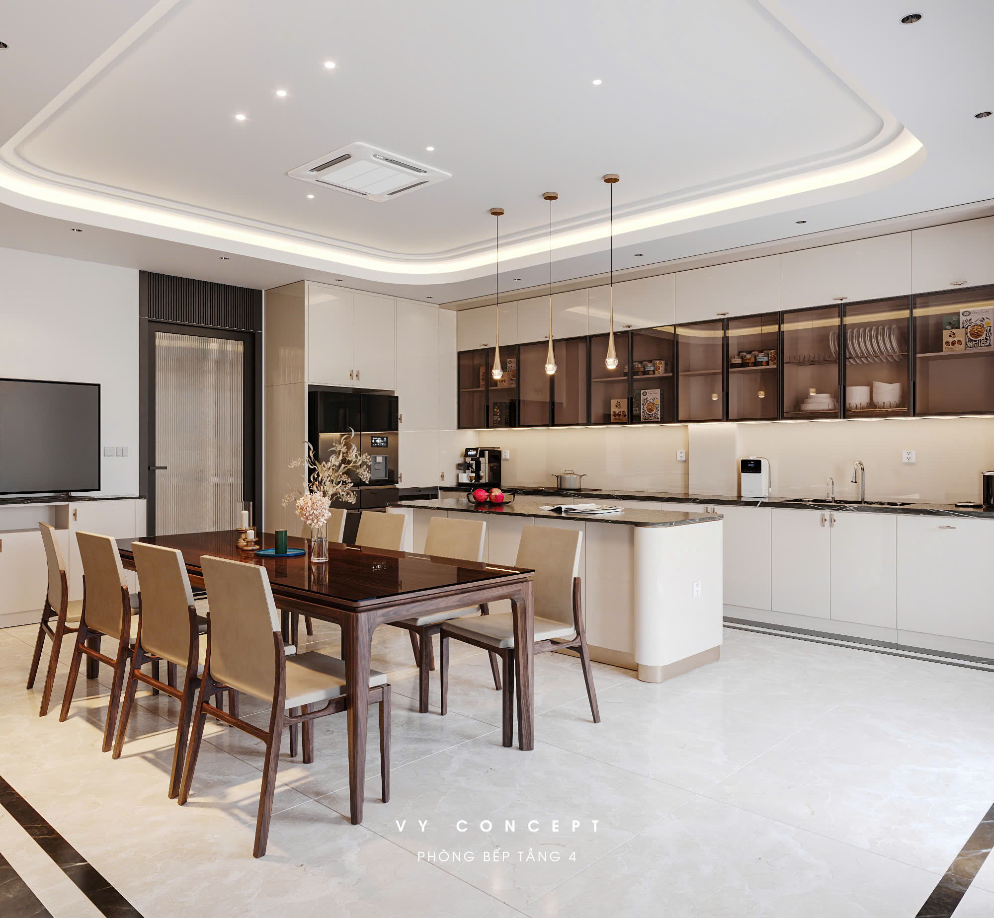 Thi công nội thất tại Shophouse Kiến Hưng 3 thi-cong-noi-that-3