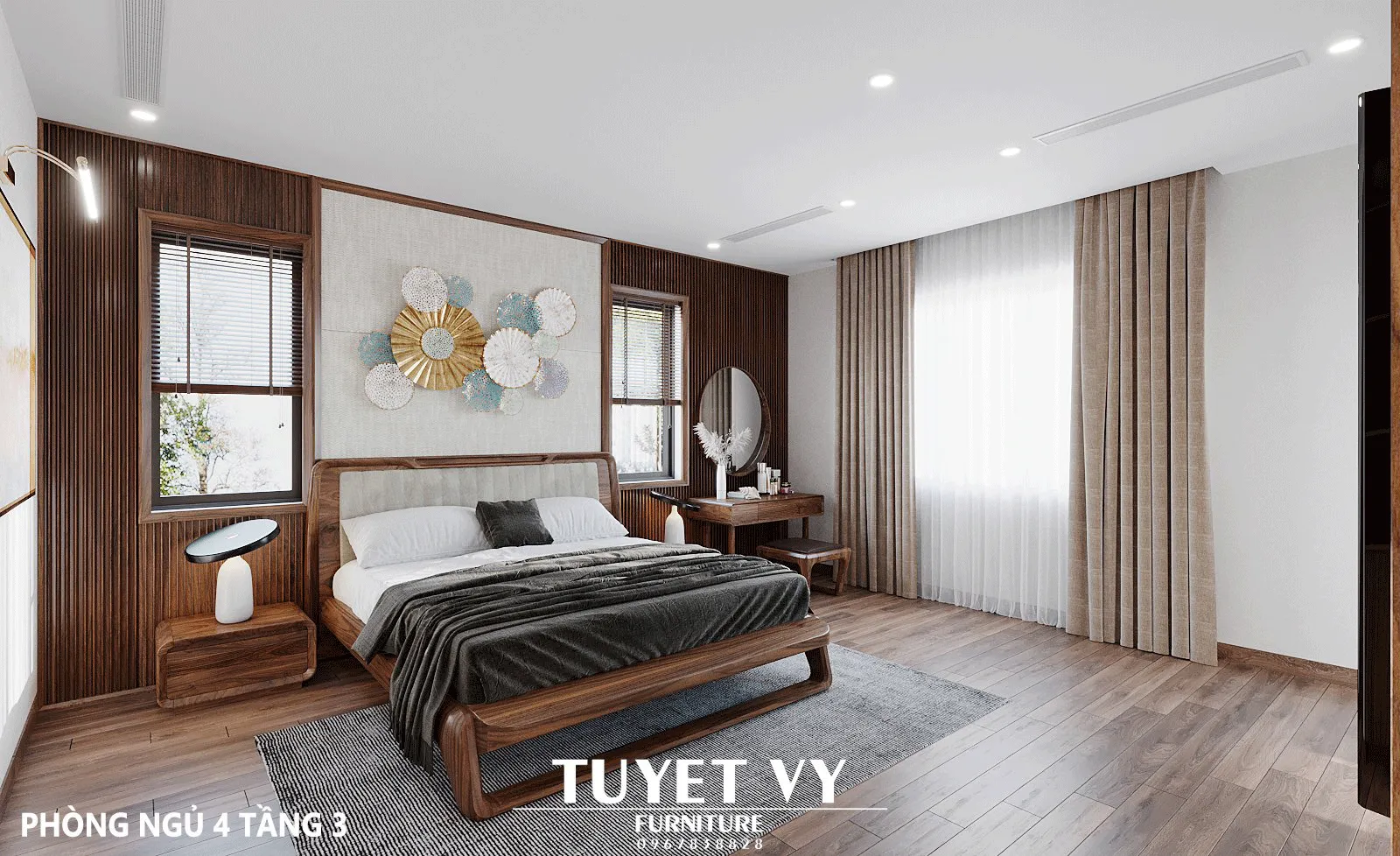 Thiết kế nội thất biệt thự Ecoriver Hải Dương năm 2025 9 biet thu hai duong 10