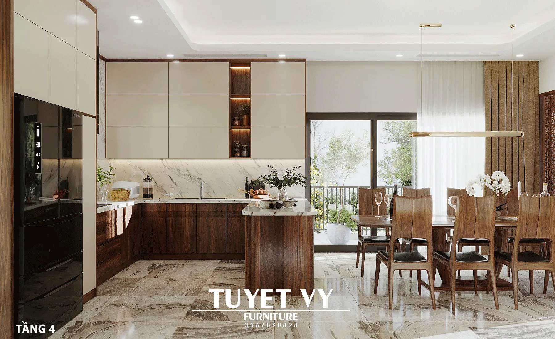 Thiết kế nội thất biệt thự Ecoriver Hải Dương năm 2025 10 biet thu hai duong 13