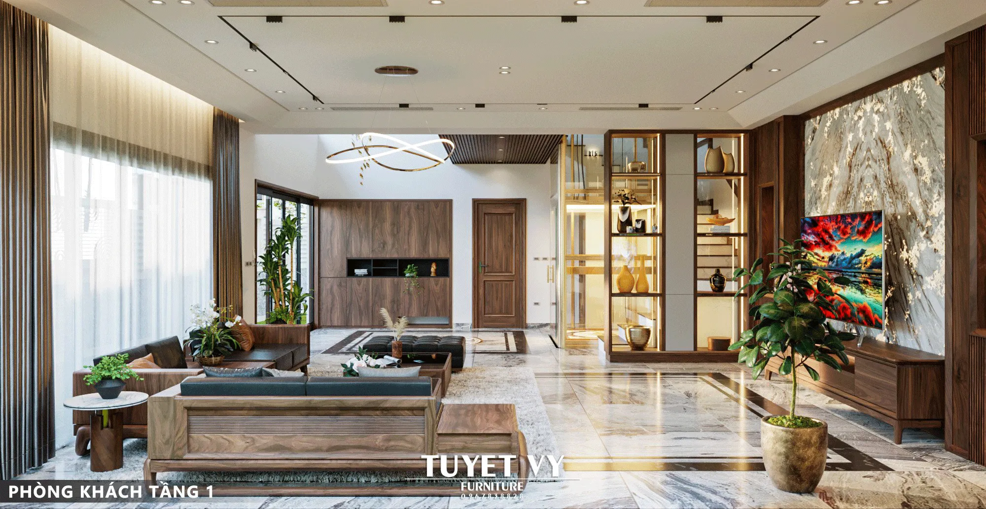 Thiết kế nội thất biệt thự Ecoriver Hải Dương năm 2025 4 biet thu hai duong 4