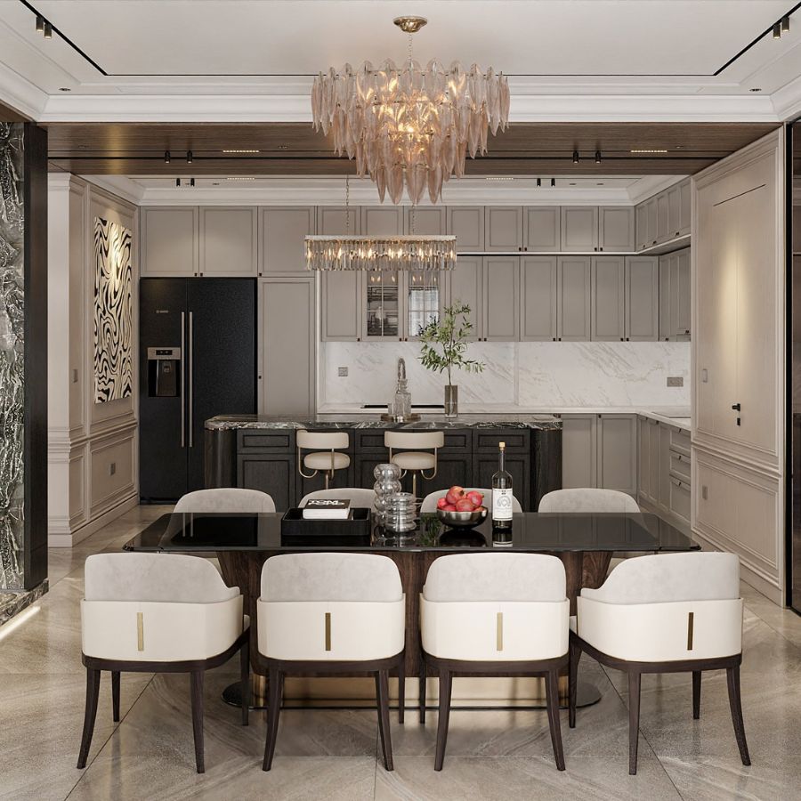 Thiết kế nội thất chung cư Duplex 3 phòng ngủ tại Rainbow Văn Quán 6 thiet-ke-noi-that-chung-cu-6