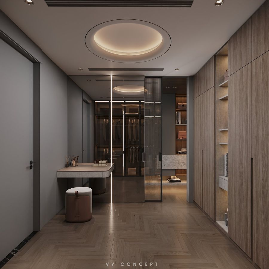 Thiết kế nội thất chung cư Duplex 3 phòng ngủ tại Rainbow Văn Quán 3 thiet-ke-noi-that-chung-cu-3