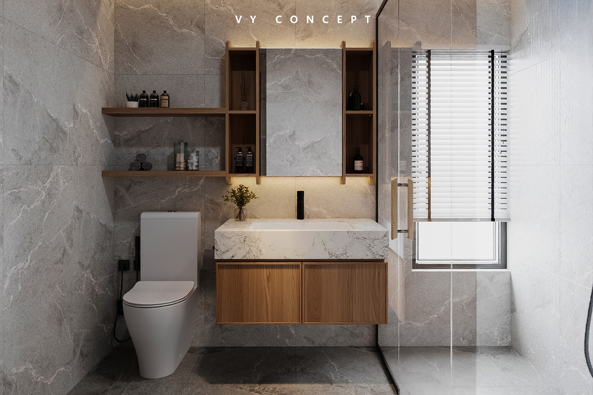 Thiết kế nội thất chung cư 2 ngủ - Vẻ đẹp của những đường cong 7 Anh noi dung website 47