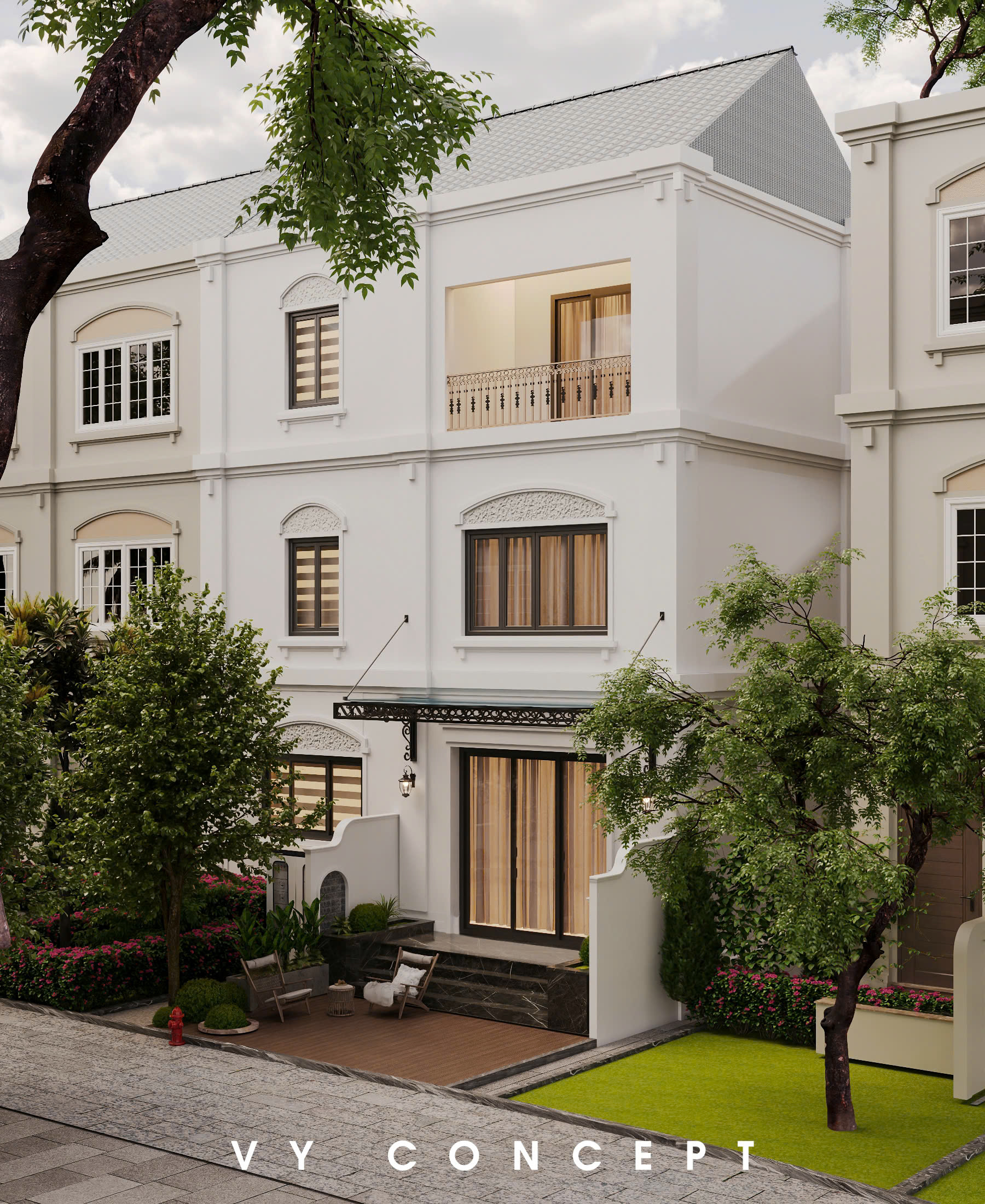 Thiết kế kiến trúc biệt thự Hill State tân cổ điển kết hợp hiện đại 3 z6947950276904 f6223bf70afd2f0a9dc82d99ce7412b5
