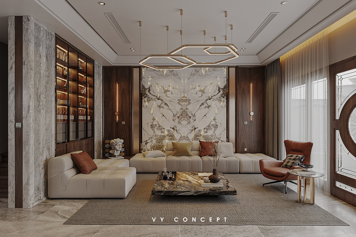 Hải Phòng Villa - Vẻ đẹp nội thất gỗ Óc chó sang trọng & độc đáo 6 Anh noi dung website 1