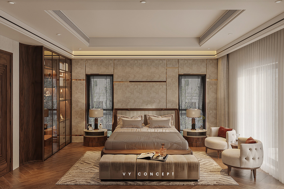 Hải Phòng Villa - Vẻ đẹp nội thất gỗ Óc chó sang trọng & độc đáo 8 Anh noi dung website 4