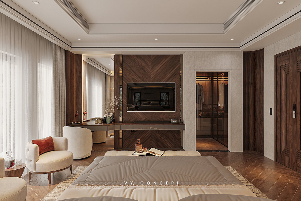 Hải Phòng Villa - Vẻ đẹp nội thất gỗ Óc chó sang trọng & độc đáo 10 Anh noi dung website 6