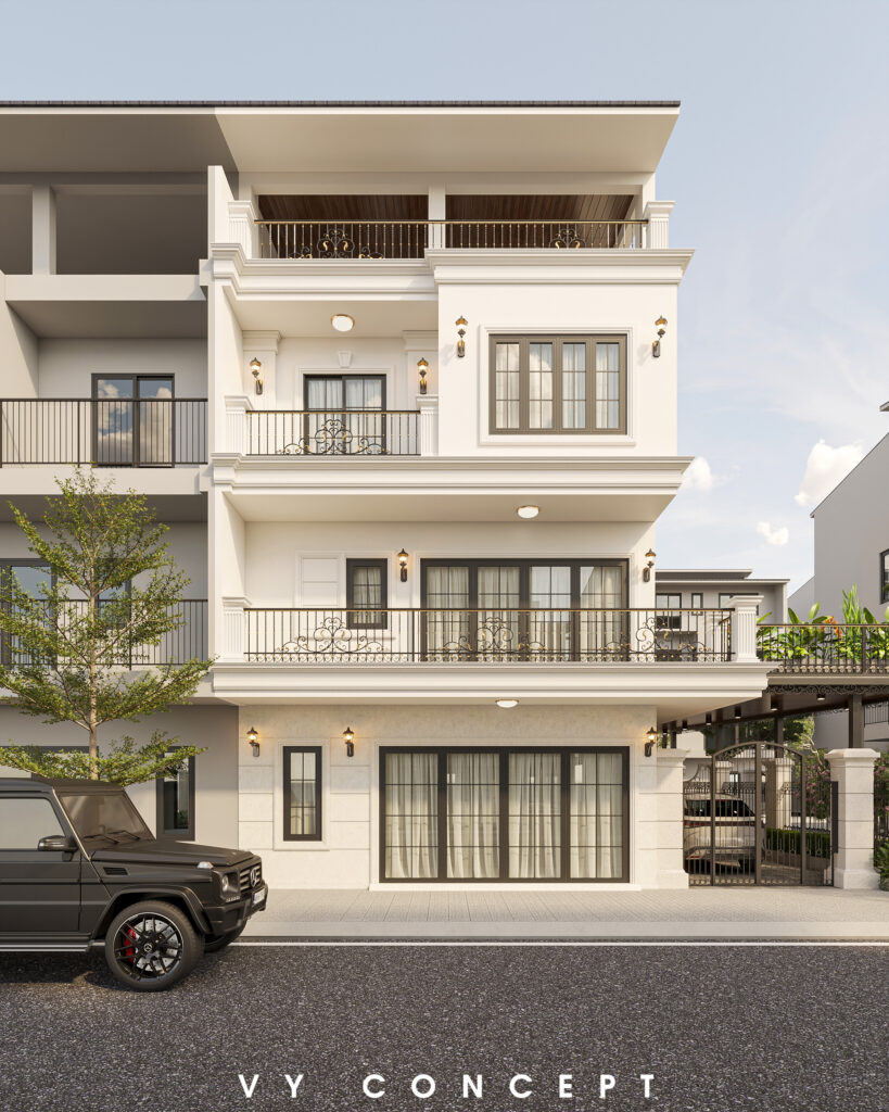 thiet ke thi cong kien truc biet thu vinhomes hai phong