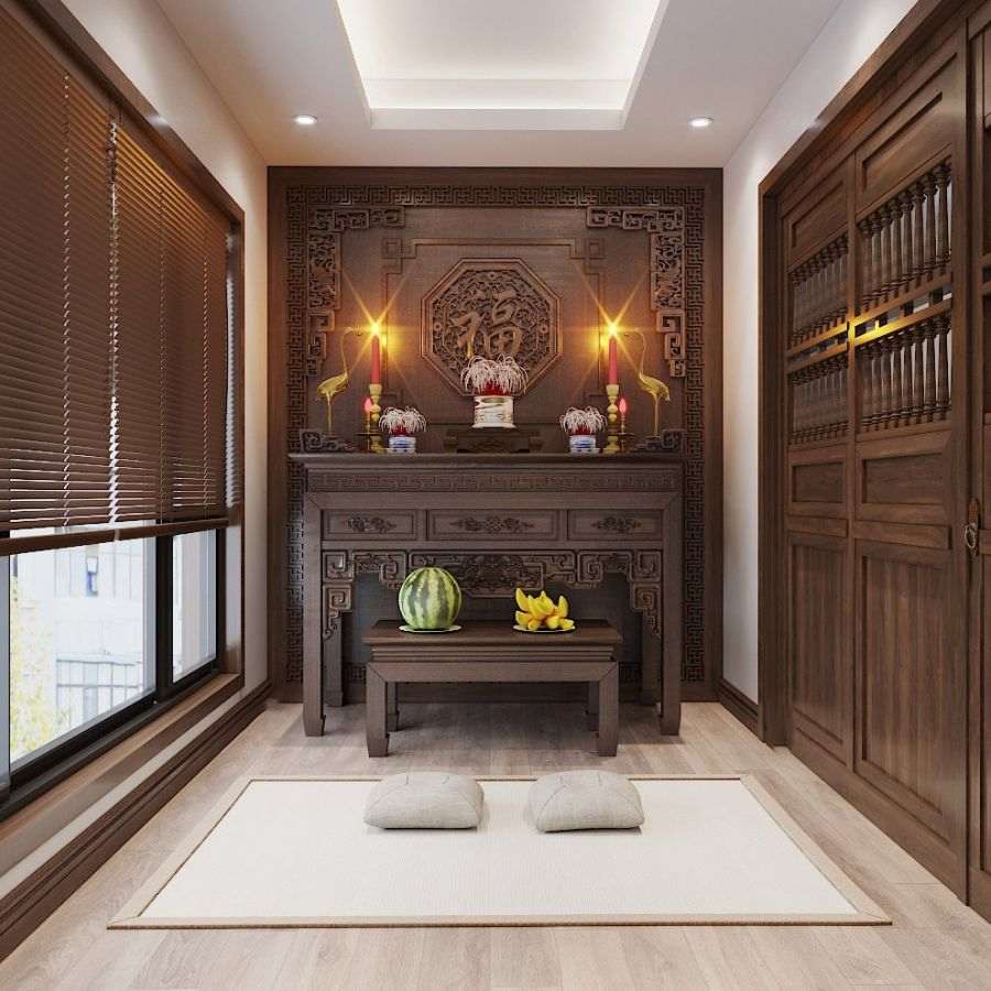 5 mẫu bàn thờ gỗ gõ đỏ sang trọng cho không gian thờ cúng hiện đại 4 go-go-do4
